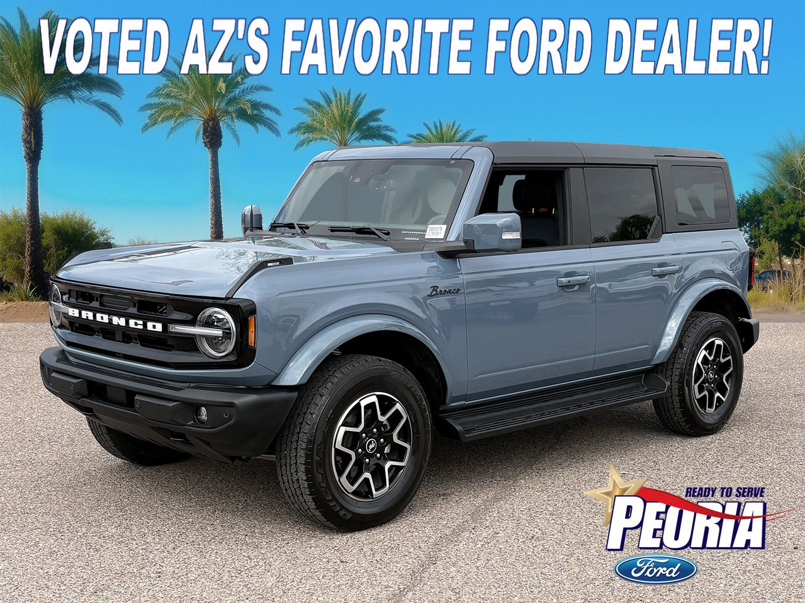 Certified 2025 Ford Bronco Outer Banks AWD/4WD image 1