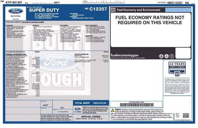 Certified 2021 Ford F550 4x4 SuperCab Super Duty image 30