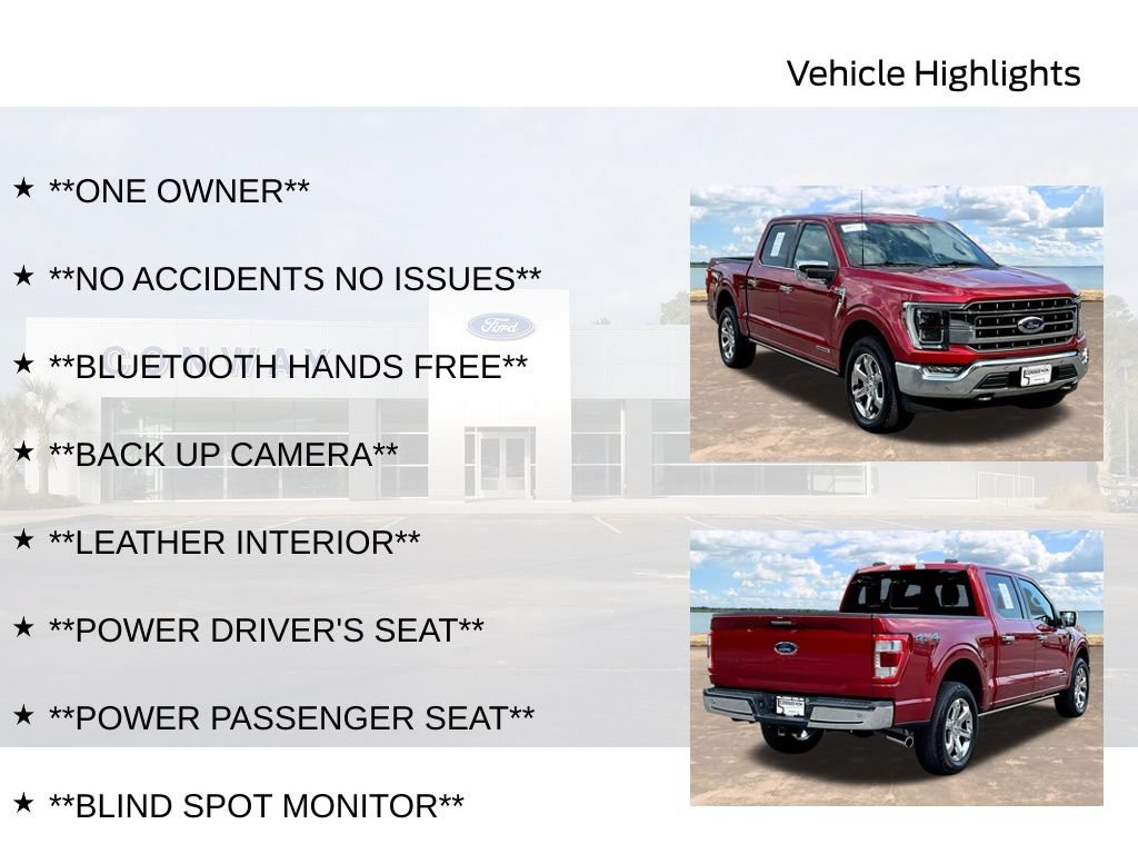 Certified 2023 Ford F150 Lariat w/ Equipment Group 502A High AWD/4WD image 6