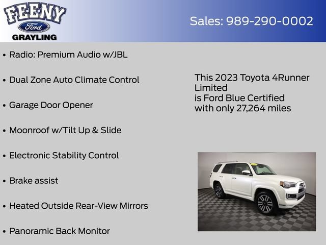 Used 2023 Toyota 4Runner Limited AWD/4WD image 14