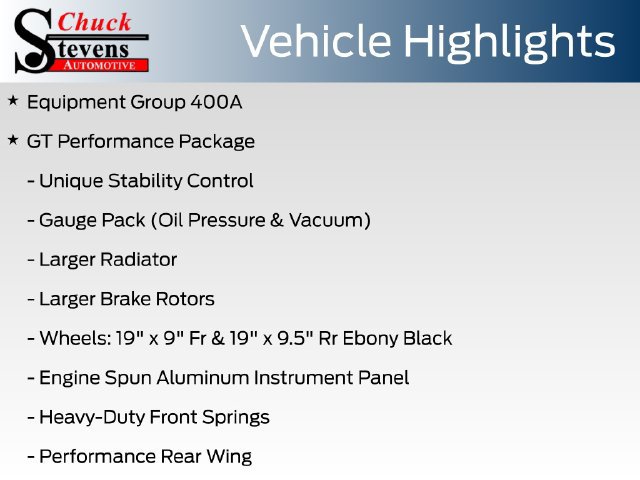 Certified 2022 Ford Mustang GT Premium w/ GT Performance Package RWD image 10