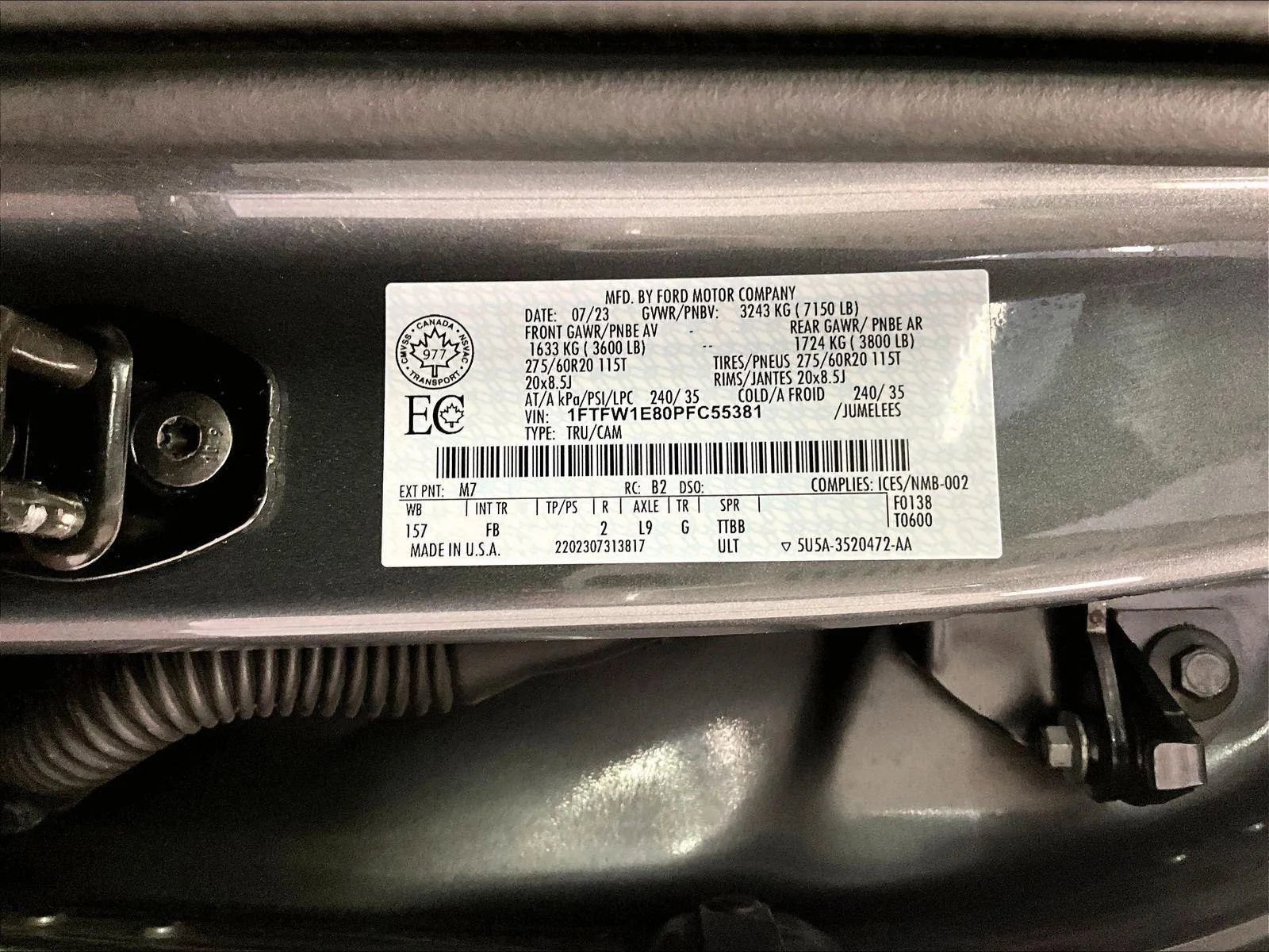 Certified 2023 Ford F150 XLT w/ Equipment Group 302A High image 33