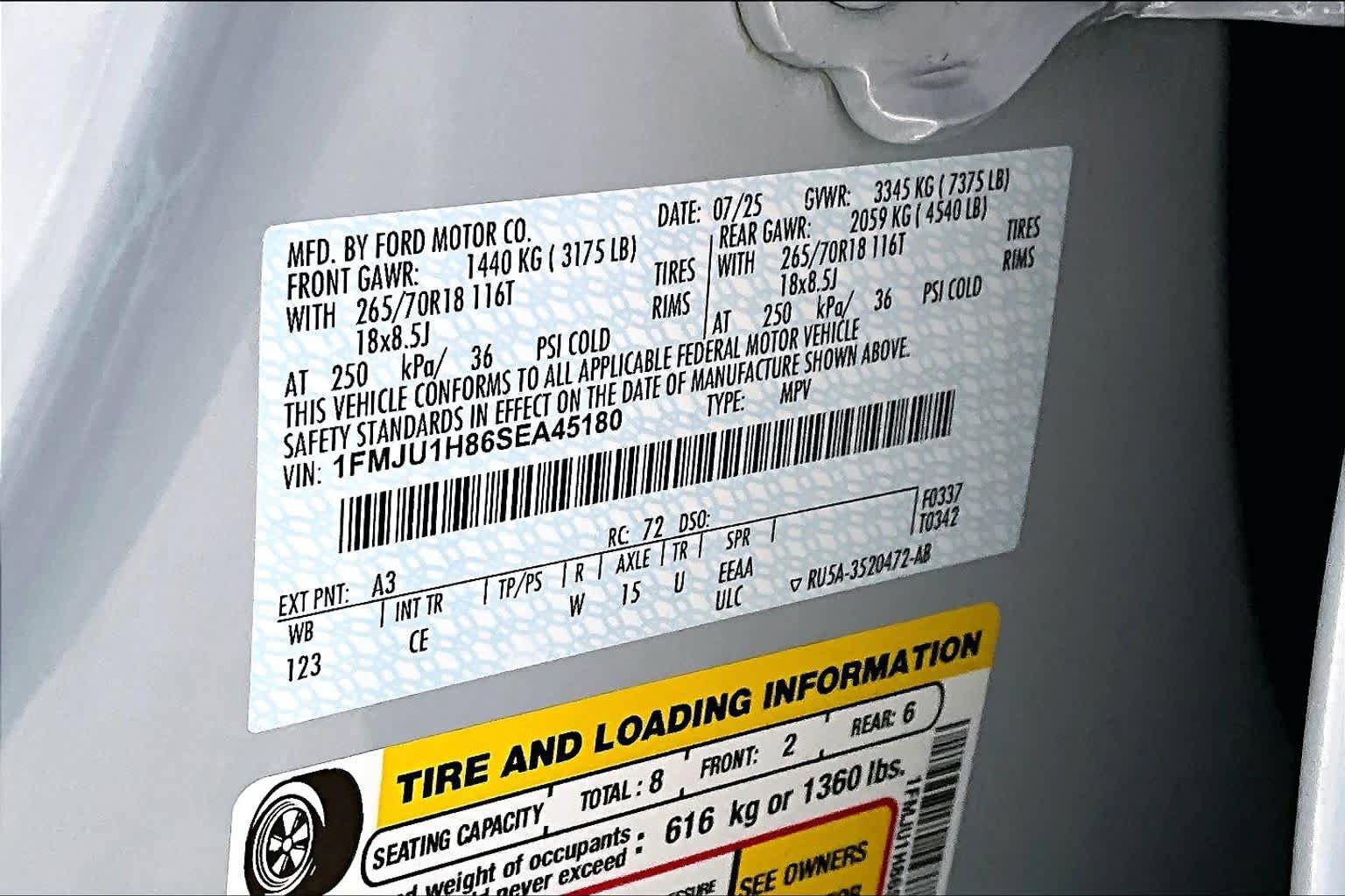 Certified 2025 Ford Expedition Active RWD image 39