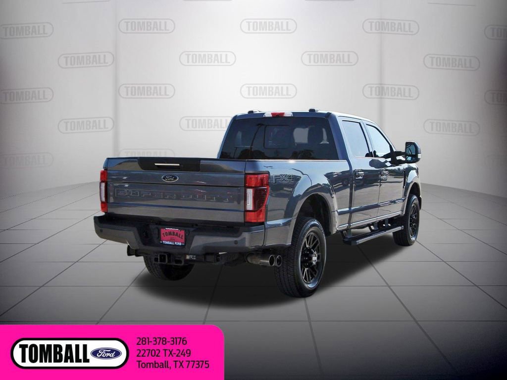 Certified 2022 Ford F350 Lariat w/ Black Appearance Package AWD/4WD image 7