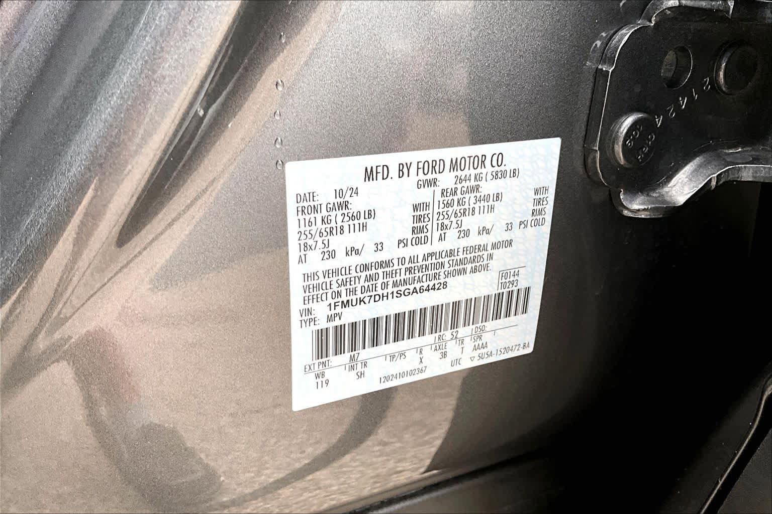 Certified 2025 Ford Explorer Active w/ Active Comfort Package RWD image 34
