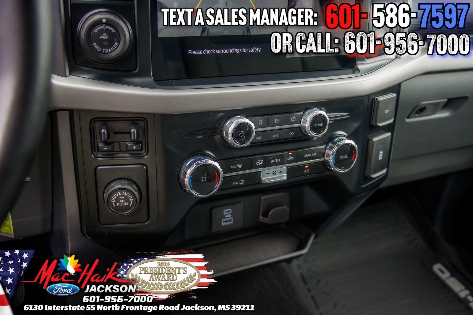 Certified 2024 Ford F150 XLT w/ Tow/Haul Package RWD image 15