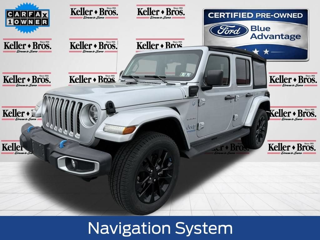 Used 2022 Jeep Wrangler Unlimited Sahara w/ Cold Weather Group AWD/4WD image 3