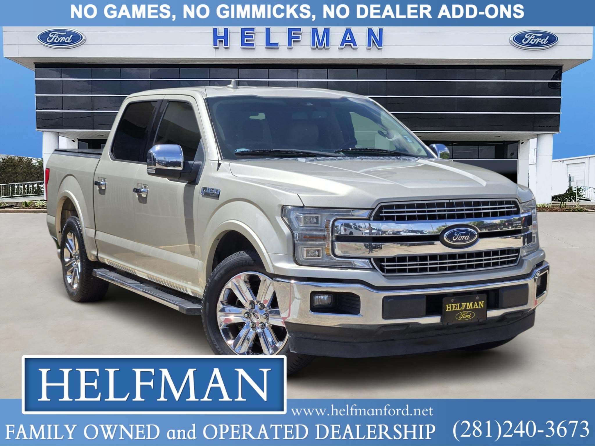 Certified 2018 Ford F150 Lariat w/ Equipment Group 502A Luxury