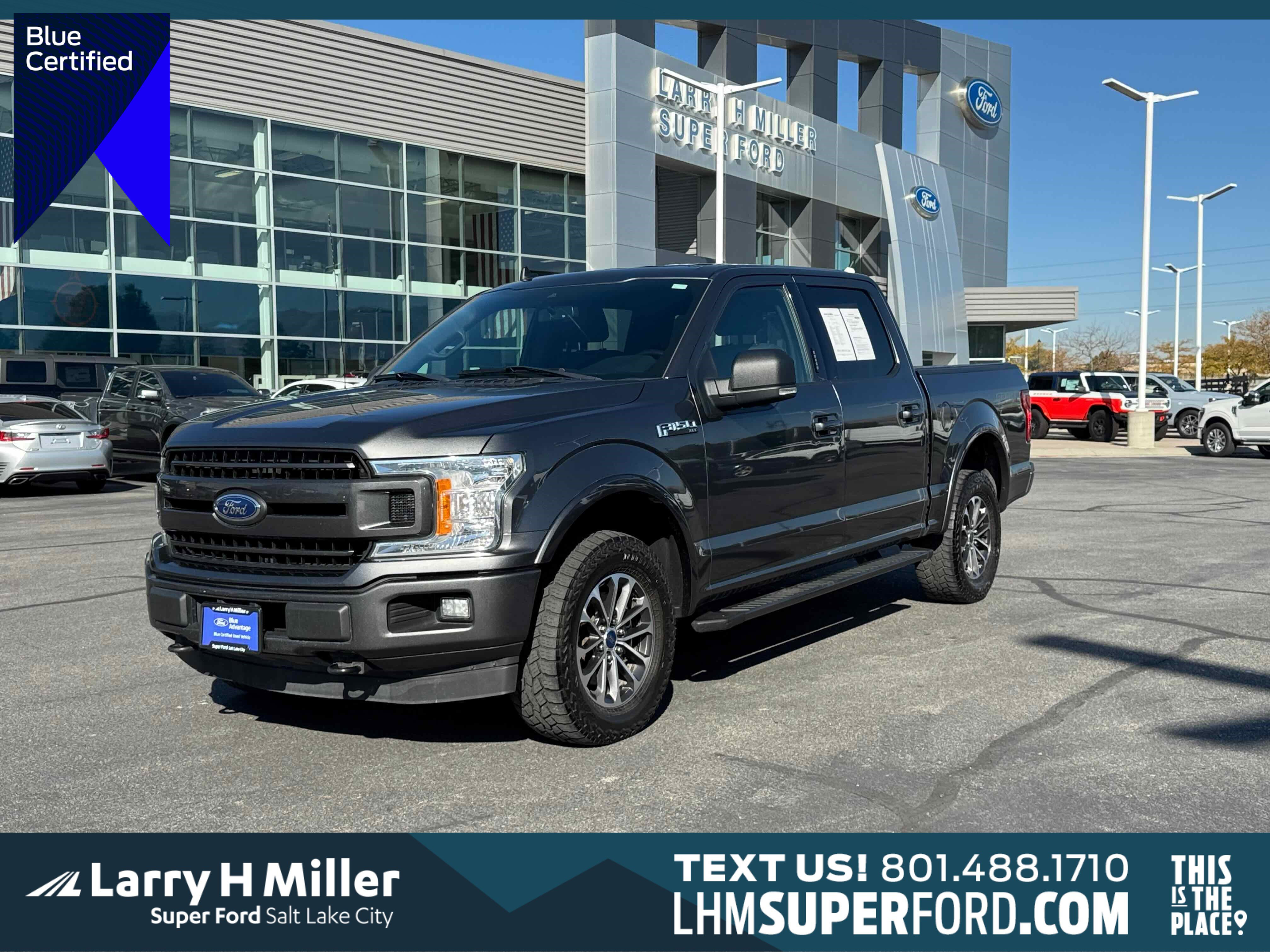 Certified 2019 Ford F150 XLT w/ Equipment Group 302A Luxury