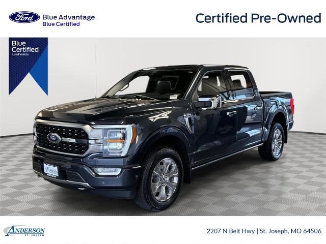 Certified 2021 Ford F150 Platinum w/ Equipment Group 701A High image 1