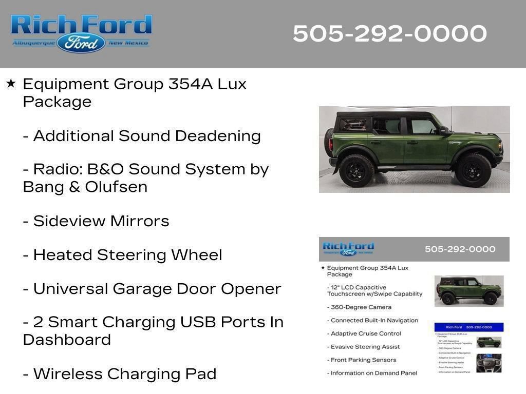 Certified 2023 Ford Bronco Wildtrak AWD/4WD image 88