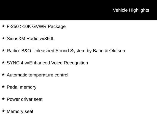 Certified 2024 Ford F250 Platinum AWD/4WD image 9