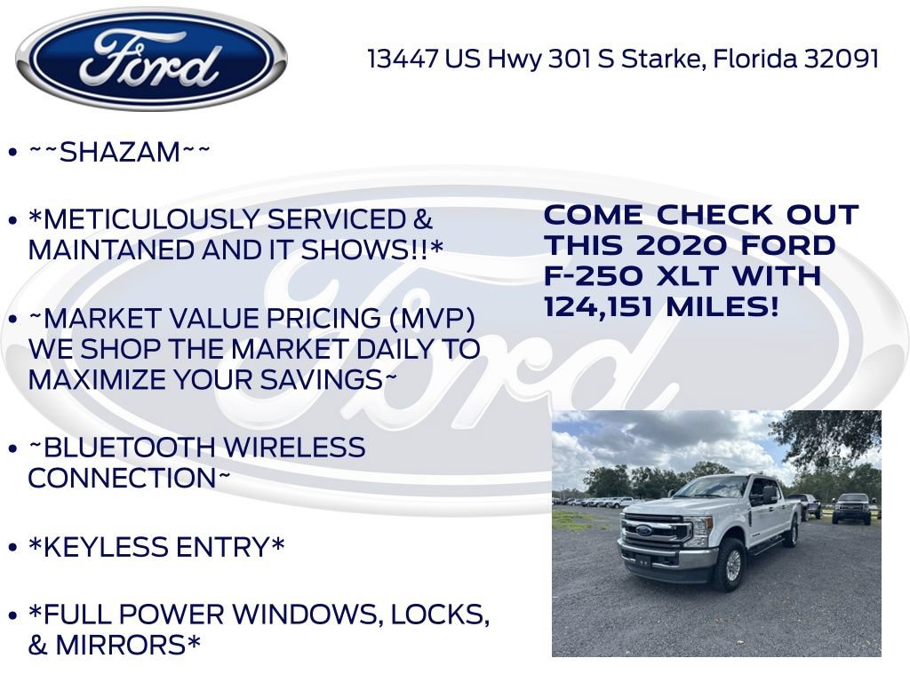 Certified 2020 Ford F250 XLT w/ FX4 Off-Road Package AWD/4WD image 5