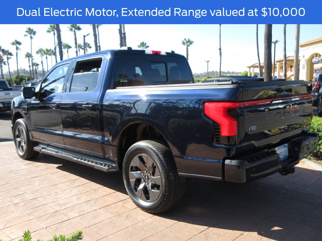 Certified 2023 Ford F150 Lightning Lariat w/ Equipment Group 511A High AWD/4WD image 2