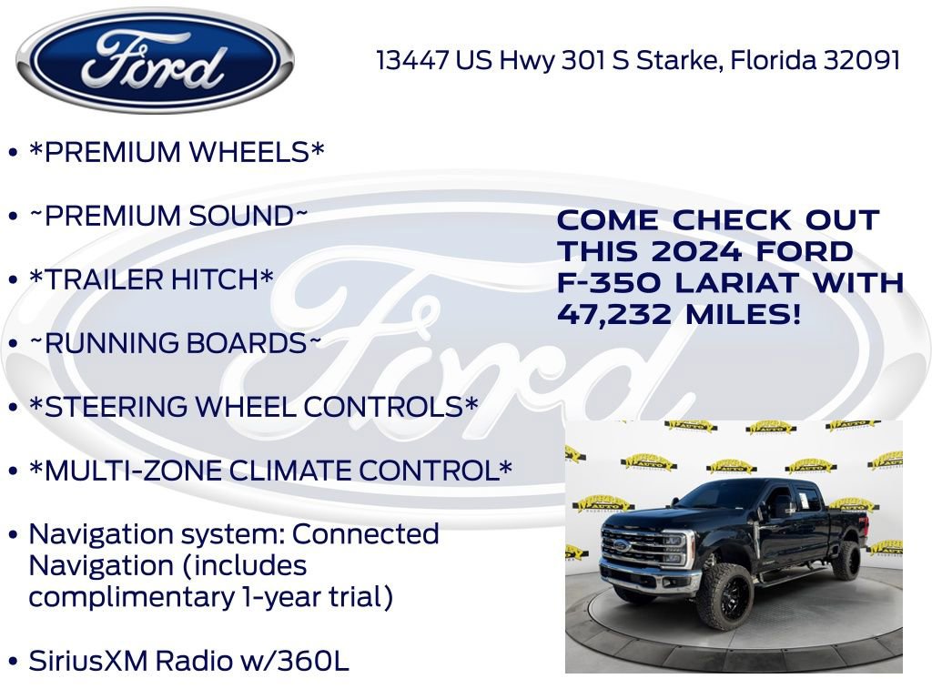 Certified 2024 Ford F350 Lariat w/ Lariat Ultimate Package AWD/4WD image 17