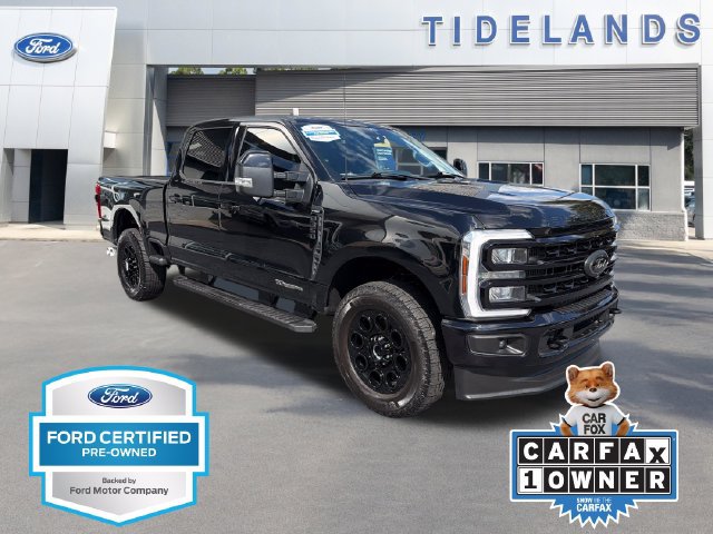 Certified 2024 Ford F350 Lariat w/ Black Appearance Package AWD/4WD 360° Tour