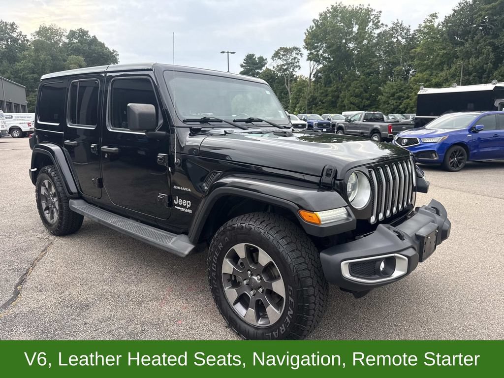 Used 2018 Jeep Wrangler Unlimited Sahara AWD/4WD image 8