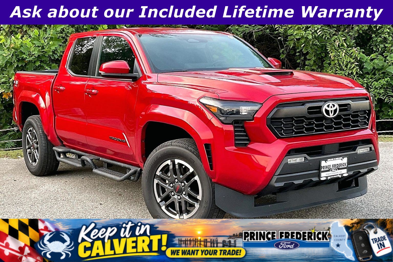 Used 2024 Toyota Tacoma TRD Sport w/ TRD Sport Upgrade Package AWD/4WD image 1