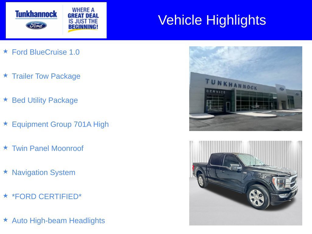 Certified 2023 Ford F150 Platinum AWD/4WD image 6