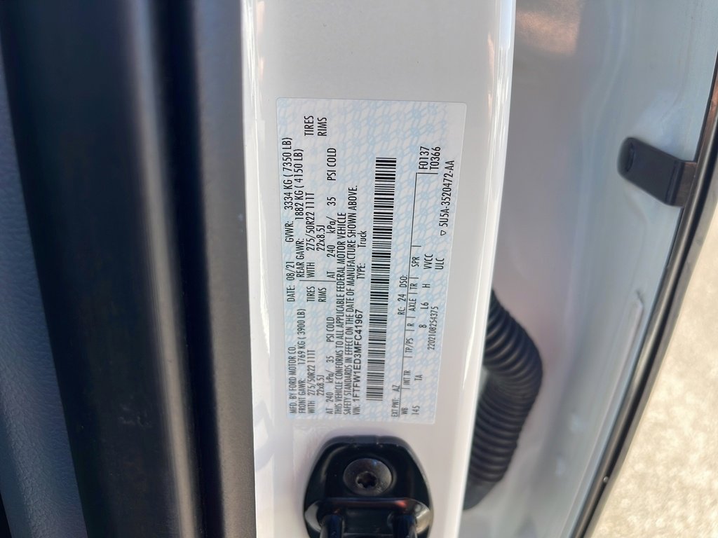 Certified 2021 Ford F150 Limited image 38