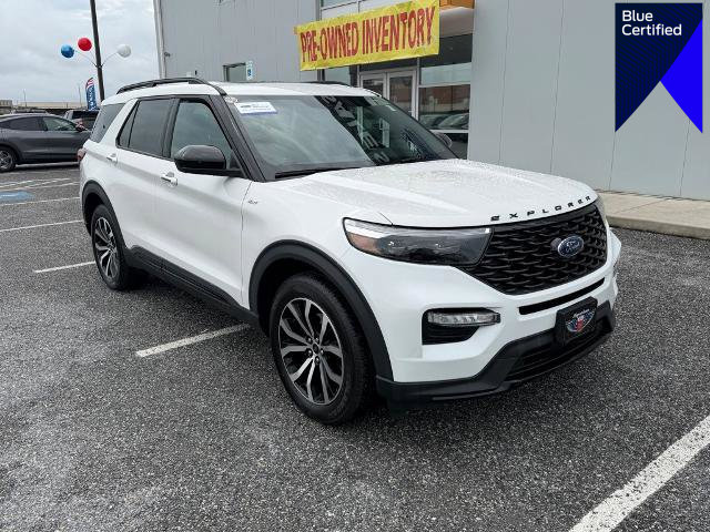 Certified 2022 Ford Explorer ST-Line w/ Class IV Trailer Tow Package