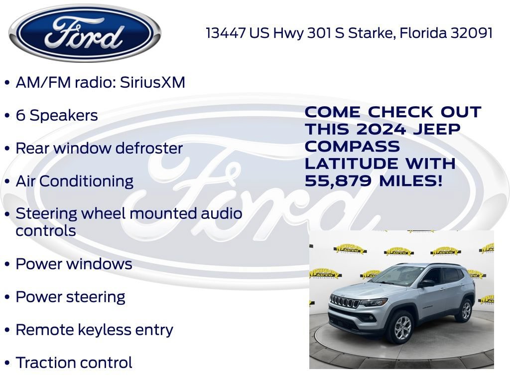 Used 2024 Jeep Compass Latitude AWD/4WD image 15