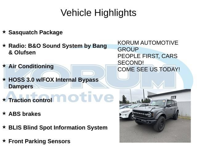 Certified 2025 Ford Bronco Badlands AWD/4WD image 6