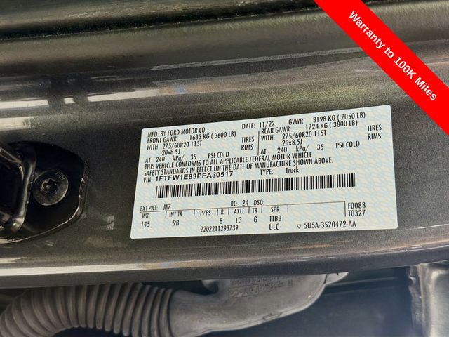 Certified 2023 Ford F150 Platinum w/ Equipment Group 701A High AWD/4WD image 40