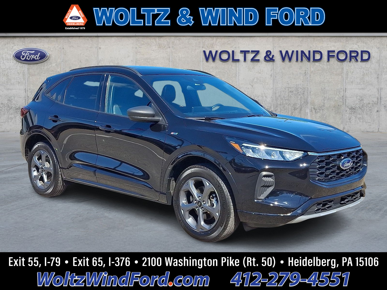 Certified 2024 Ford Escape ST-Line w/ Tech Pack #1 AWD/4WD image 1