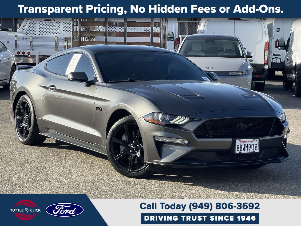 Certified 2018 Ford Mustang GT Premium w/ Black Accent Package