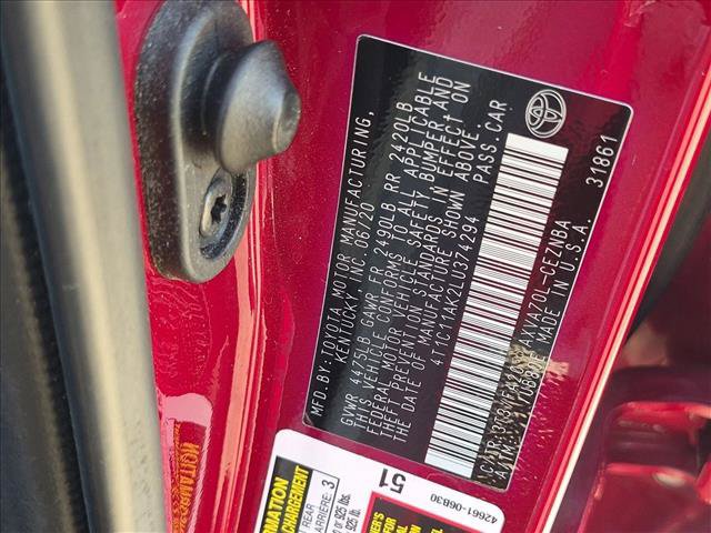 Used 2020 Toyota Camry LE FWD image 24
