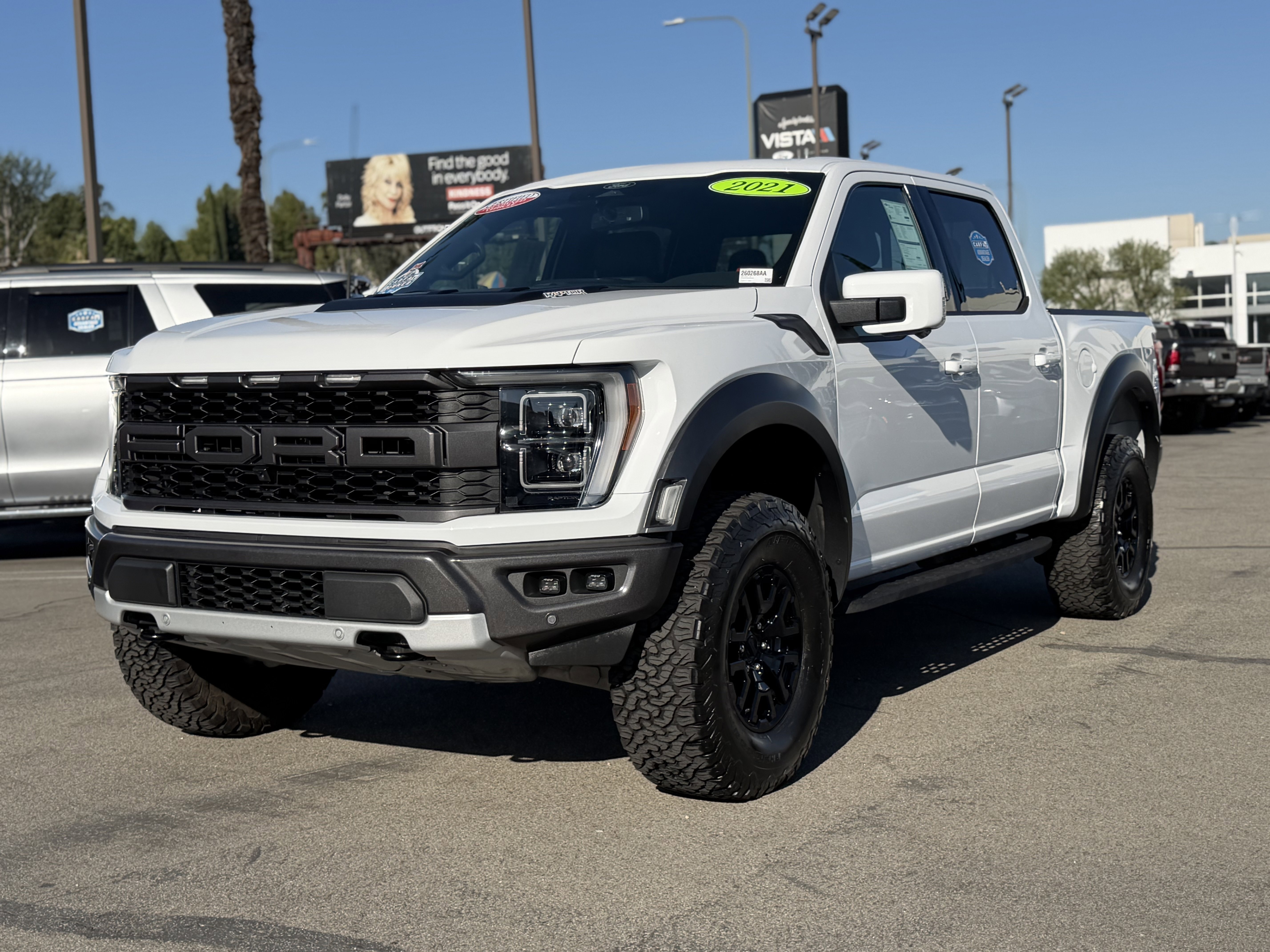 Certified 2021 Ford F150 Raptor w/ Equipment Group 801A High AWD/4WD image 3