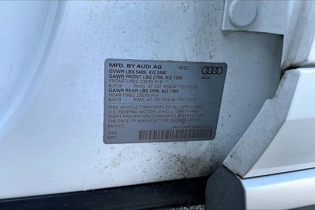 Used 2022 Audi Q5 2.0T Premium Plus AWD/4WD image 32
