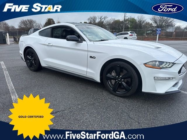 Certified 2021 Ford Mustang GT Premium w/ Equipment Group 401A image 1