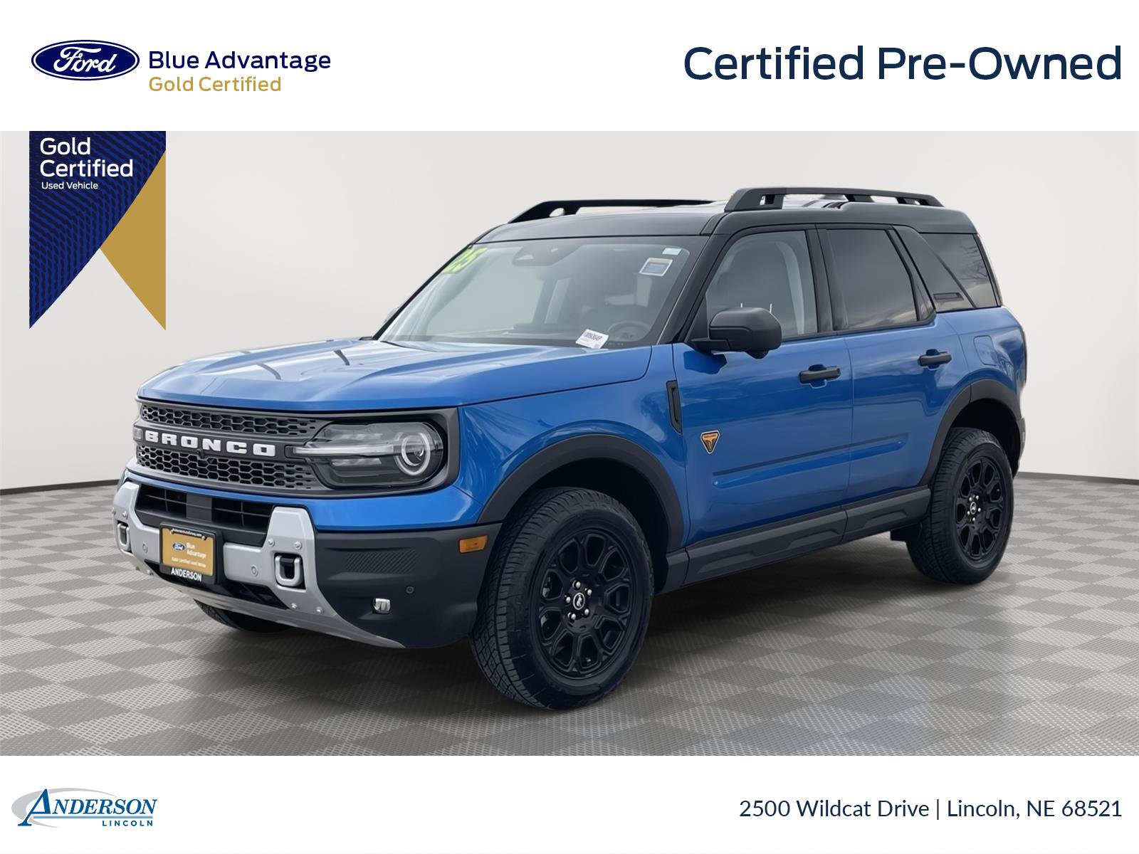 Certified 2025 Ford Bronco Sport Badlands AWD/4WD image 1