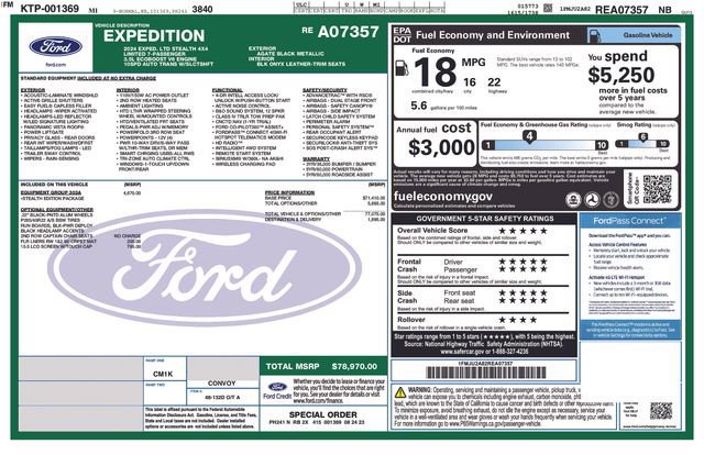 Certified 2024 Ford Expedition Limited AWD/4WD image 10