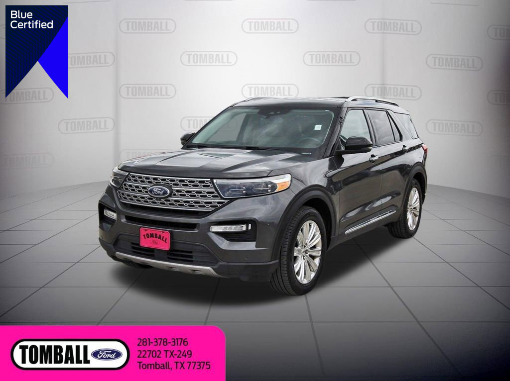 Certified 2020 Ford Explorer Limited w/ Class III Trailer Tow Package RWD image 1