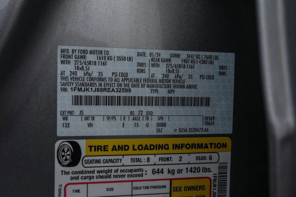 Certified 2024 Ford Expedition Max XLT image 34