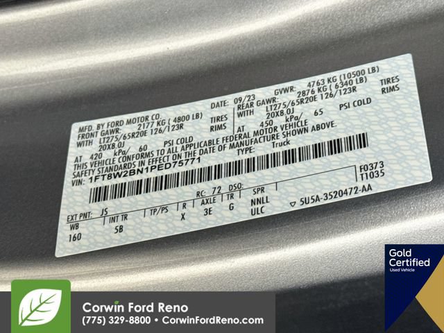 Certified 2023 Ford F250 4x4 Crew Cab Super Duty image 37