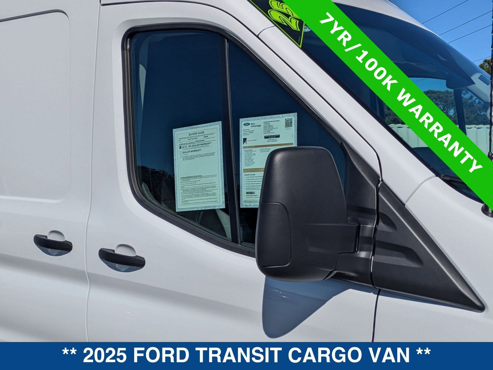 Certified 2025 Ford Transit 250 148 High Roof w/ Load Area Protection Package image 10