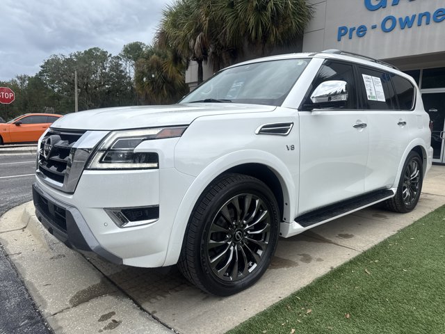 Used 2021 Nissan Armada Platinum w/ Captain's Chairs Package RWD image 8