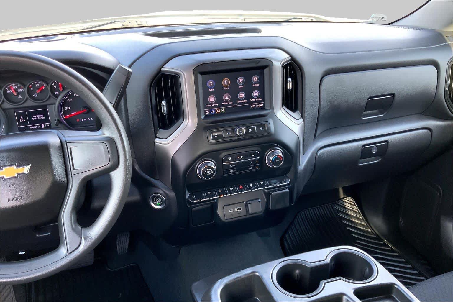 Used 2022 Chevrolet Silverado 1500 Custom w/ LPO, Dark Essentials Package RWD image 7