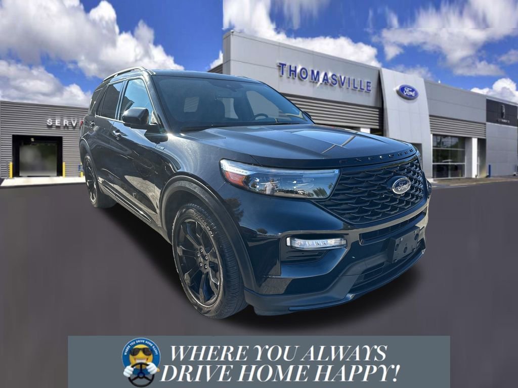 Certified 2023 Ford Explorer ST-Line w/ Class IV Trailer Tow Package