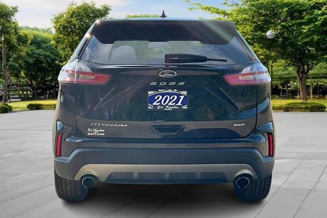 Certified 2021 Ford Edge Titanium w/ Cargo Accessory Package AWD/4WD image 4