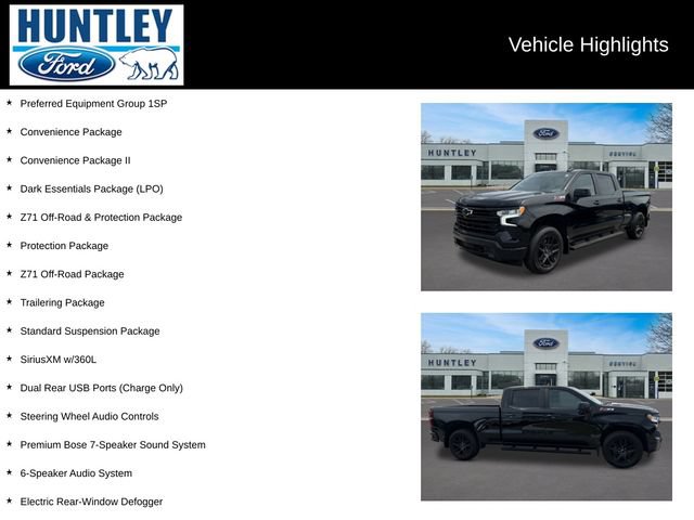 Used 2024 Chevrolet Silverado 1500 RST w/ Convenience Package II AWD/4WD image 2