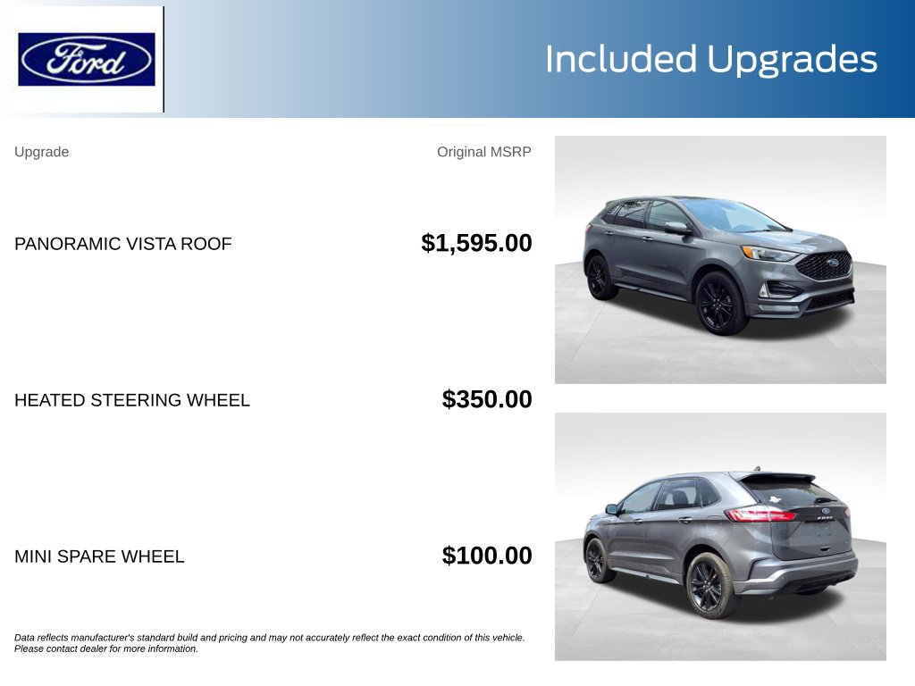Certified 2024 Ford Edge ST-Line AWD/4WD image 11