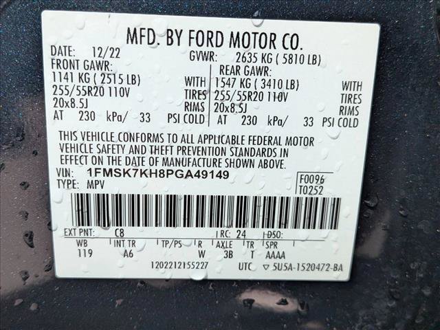 Certified 2023 Ford Explorer ST-Line w/ Class IV Trailer Tow Package RWD image 23