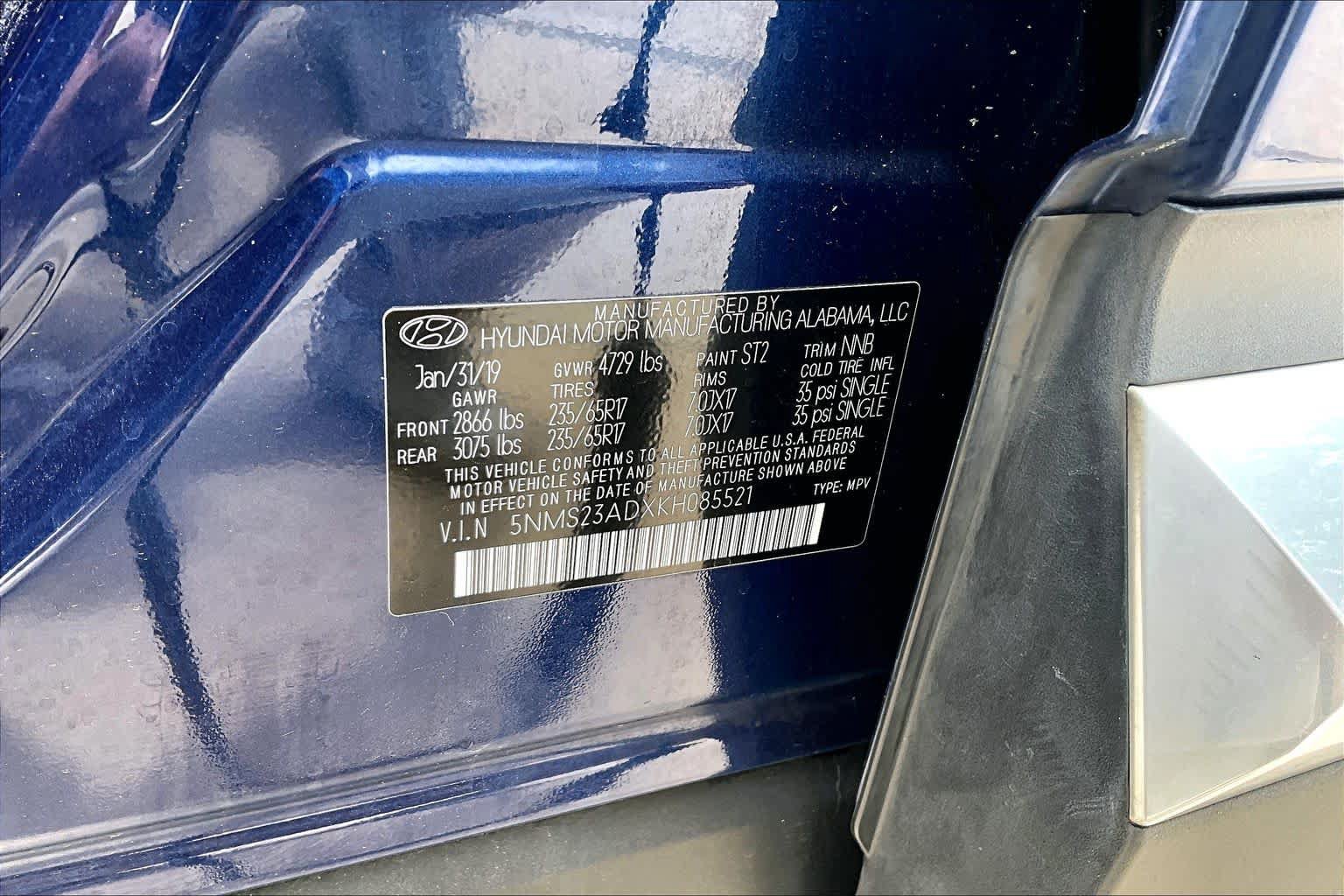 Used 2019 Hyundai Santa Fe SE FWD image 34