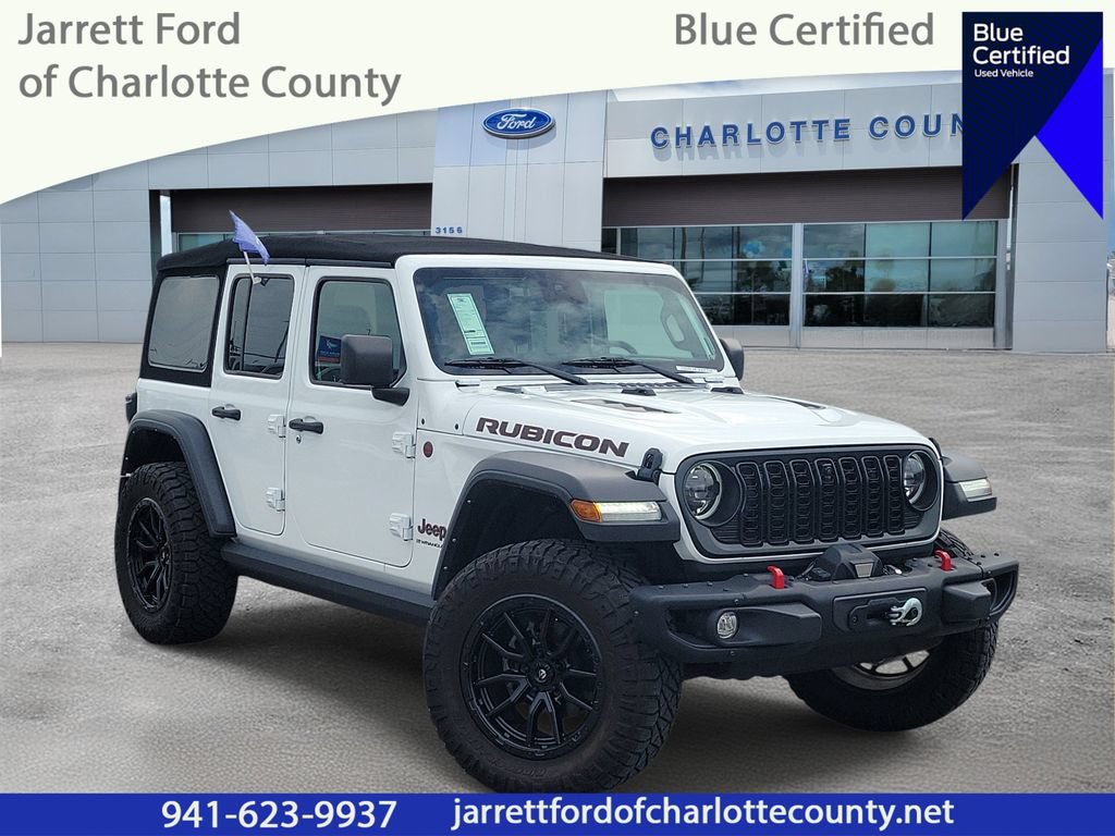 Used 2024 Jeep Wrangler Unlimited Rubicon w/ Capability Package