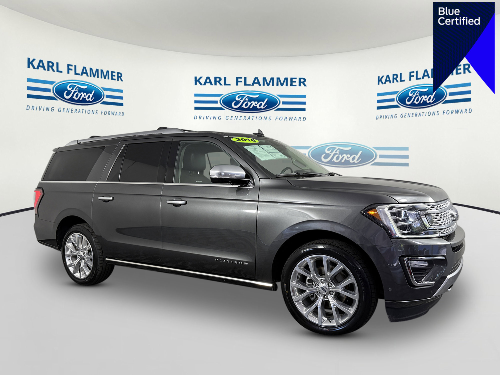 Certified 2018 Ford Expedition Max Platinum